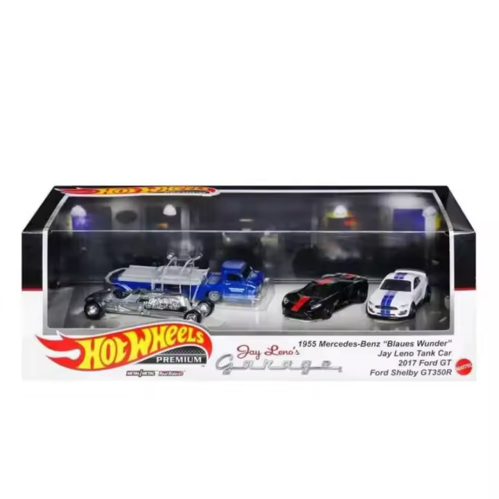 Hot Wheels Premium Diorama Jay Leno's Garage - 1