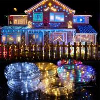 Cadena De Luces LED Solar Para Jardín Decoración Navideña Exterior Guirnalda Fairy Strip 22M/12M/7M Incluye Bombillas Fuente De Energía Solar Protección IP65 - details 9