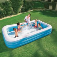 LILI HOME Piscina Inflable Rectangular 305x183x56 cm Y más medidas para elegir. Ofrece espacio más que suficiente para que toda la familia se refresque y se divierta durante los días calurosos. Las paredes laterales extragruesas ofrecen mayor resistencia - details 1