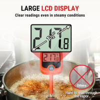 Termómetro Digital Para Cocina ThermoPro TP509 Lectura Inmediata Impermeable Con Pantalla Retroiluminada Para Caramelos Y Freír Profundo - details 2