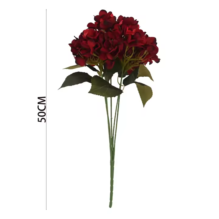 Poenia Arte Floral - Ramo Artificial 50cm 3 Piezas - Aspecto Natural - 1
