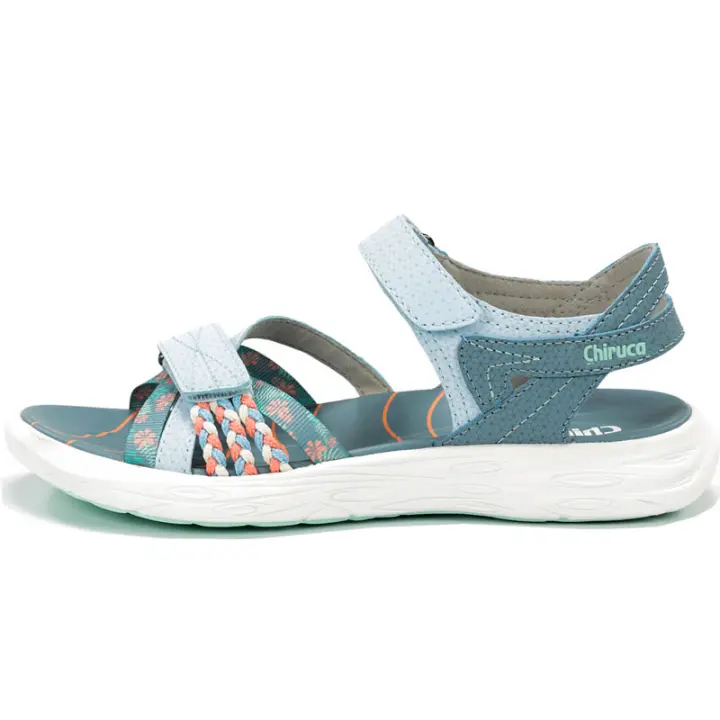 CHIRUCA sandalia verano para mujer Barbate 05 AZUL casual verano trekking senderismo - 1