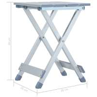vidaXL Taburete de camping de 28x26x39 cm - details 7