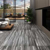 vidaXL Lamas Suelo PVC Autoadhesivas 5,21 m² 2 mm Baldosa Color Roble blanco clásico,  Blanqueado,  matte wood brown y mas - details 4