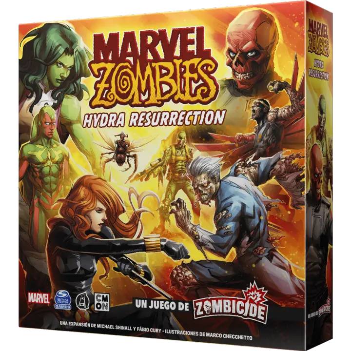 Marvel Zombies: Hydra Resurrection juego de mesa CMON - 1