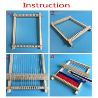 Trenzadora De Madera Para Tejer Manual DIY Juguete Educativo Para Niños Máquina De Tejer Para Hacer Yarn Artesanía - details 2