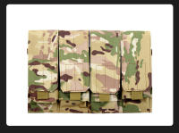 Bolsa táctica multienlace para cargador cuádruple, bolsa de almacenamiento doble y triple, bolsa para walkie-talkie, bolsa para accesorios Molle de campo - details 13