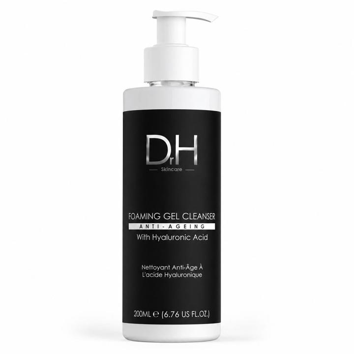 Dr H Gel Limpiador Facial Espumoso con Ácido Hialurónico 200 ml para Mujer — oferta en Miravia