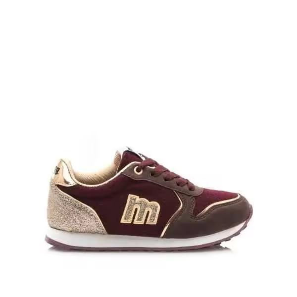 MUSTANG KIDS 47706 ZAP. FOAM BURDEOS/ORO C42985 - 1