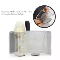 Calentador De Botella Para Bebé Portátil Con 3 Temperaturas Ajustables USB Calentador De Leche Para Viaje En Coche Seguro Y Ecológico Tamaño Medio - details 18
