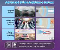 Cámara De Espejo Para Coche QOZ 4K WIFI Con ADAS Y BSD Soporte GPS Externo Visión Nocturna Monitorización 24H Parkings - details 1