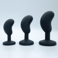 Plug Anal De Silicona Para Principiantes Tamaño Pequeño Medio Grande Massajeador De Vagina Y Prostata Unisex Juguete Sexual Anal Dilatador - details 1