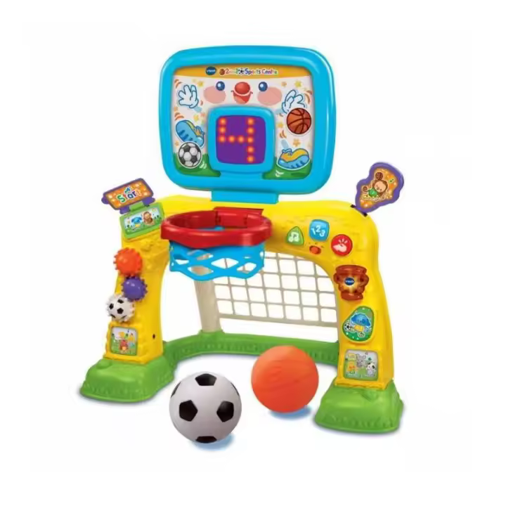 Centro Deportes Basket Gol Vtech - Desarrolla Habilidades Motoras Finas - 1