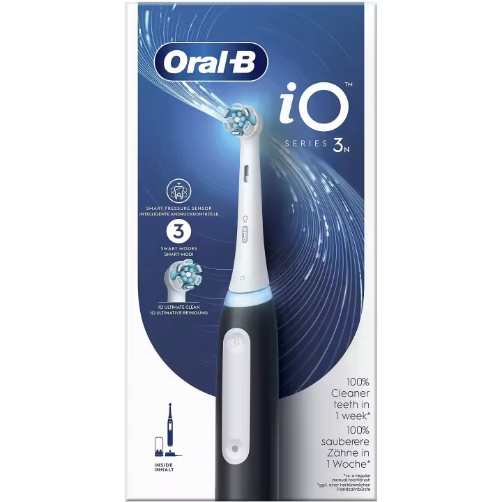 Cepillo de Dientes Eléctrico Oral-b IO Series 3N Negro - 1