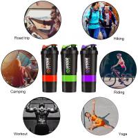 Botella De Ejercicio Para Construir Musculo 3 Capas Mezclador De Proteína Y Batido Deportivo De Gran Capacidad Regalo Fitness - details 5