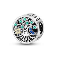 Encantos De Estrella Luminosa Platinados Para Pulsera Original Joyería DIY Simbolo Eterno Colgante De Amor Cadena De Seguridad Compatible Con Pulseras Originales - details 44