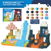 Juego De Bloques Magnéticos 3D Para Niños Y Niñas Modelo Arquitectónico DIY Juguetes STEM Regalos De Navidad Con 54-150 Piezas - details 9