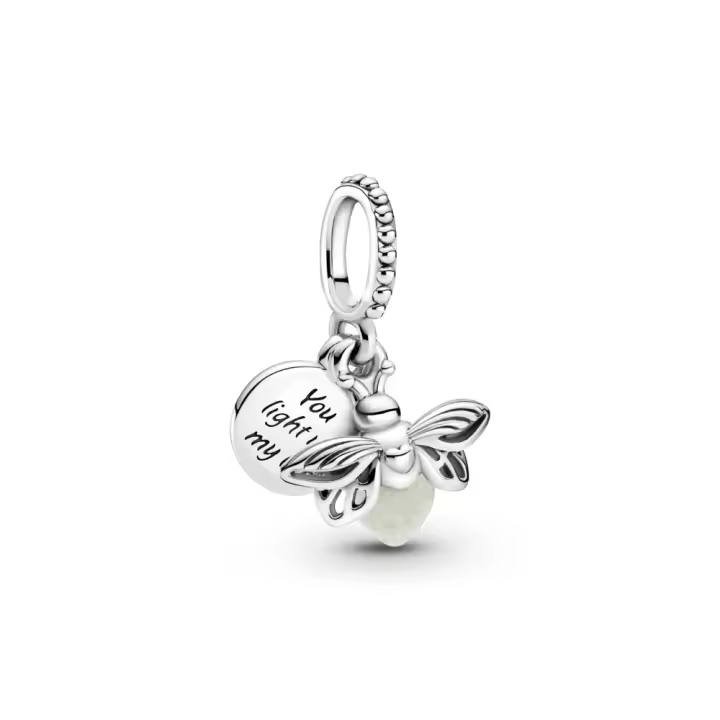 Pandora Pandora Charm Colgante en plata de ley Luciérnaga Brillante 799352C01 , para Mujer - 1