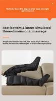 Masajeador De Pies Con Presión De Aire JAIYORL Mejora La Circulación Sanguínea Masaje Profundo De Relajación Muscular Con Control Manual Para Piernas Y Pies - details 7