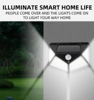 Lámpara Solar Para Jardín Con Sensor De Movimiento Y Resistencia Al Agua 100LED Luz De Calle Para Paisaje Exterior - details 3