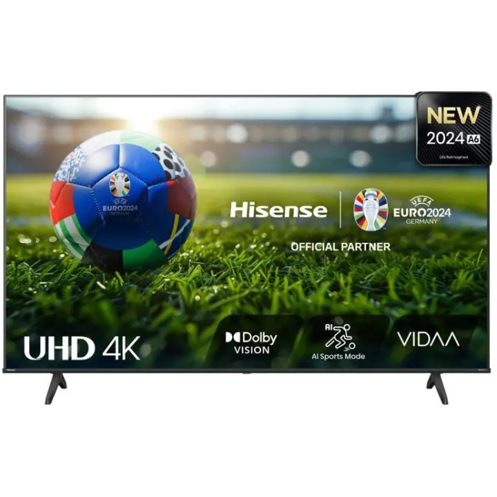 Hisense TELEVISOR 43A6N 4K HD SMART E Control por Voz Alexa Procesador Quad Core - 1