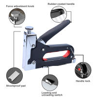 Herramienta De Pistoleta De Uñas Multifuncional 4-en-1 Duradera Semi-Automática Para Decoración De Hogar Camping Uso Industrial 4000/800 Piezas - details 8