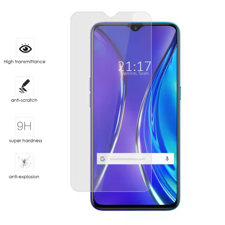 Tumundosmartphone Protector Cristal Templado para Realme X2 Vidrio - 1