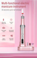 Pulidor de uñas, bolígrafo pulidor de piel muerta, pulidor de uñas de prueba, mini amoladora eléctrica de herramientas de manicura, oro rosa - details 0