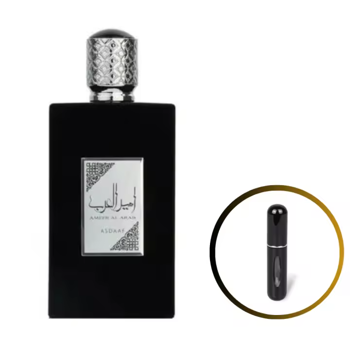 Perfume AMEER AL ARAB Asdaaf 100ml +ATOMIZADOR 5ml Recargable GRATIS! Para Hombre Perfume Árabe Original De Dubai Emiratos Árabes, oriental - 1