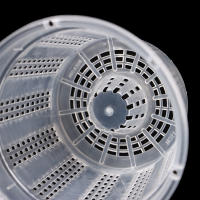 Maceta De Jardín Para El Hogar Con Agujeros Para Drenaje Transparente Y Holes Baskets De Plástico Accesorios Para Flores Respirables Para Orquídeas - details 15