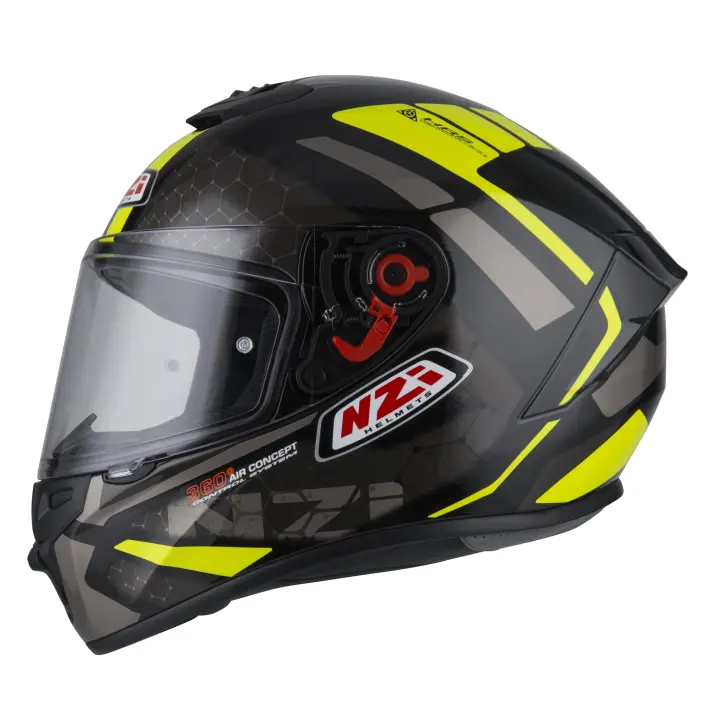 Casco de Moto Integral Trendy NZI - Diseño Deportivo y Gráficos Actuales - 1