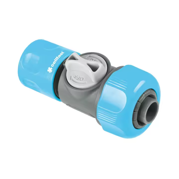 Cellfast szybkozłącze do węża ogrodowego  3/4" z zaworem ideal - 1