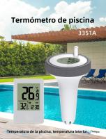 Termómetro Digital Para Piscina Sensor Flotante Inalámbrico Visibilidad 360° Termómetro Para Baños Calientes Piscinas Estanques Medición De Temperatura 70°C-99°C - details 9