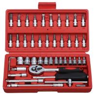 Juego De Herramientas Profesionales 46pcs Juego De Fijación De Tornillos Llaves De Fijación De Pawl Destornilladores Metalmecánica Kit De Herramientas Para Reparación De Coches - details 22