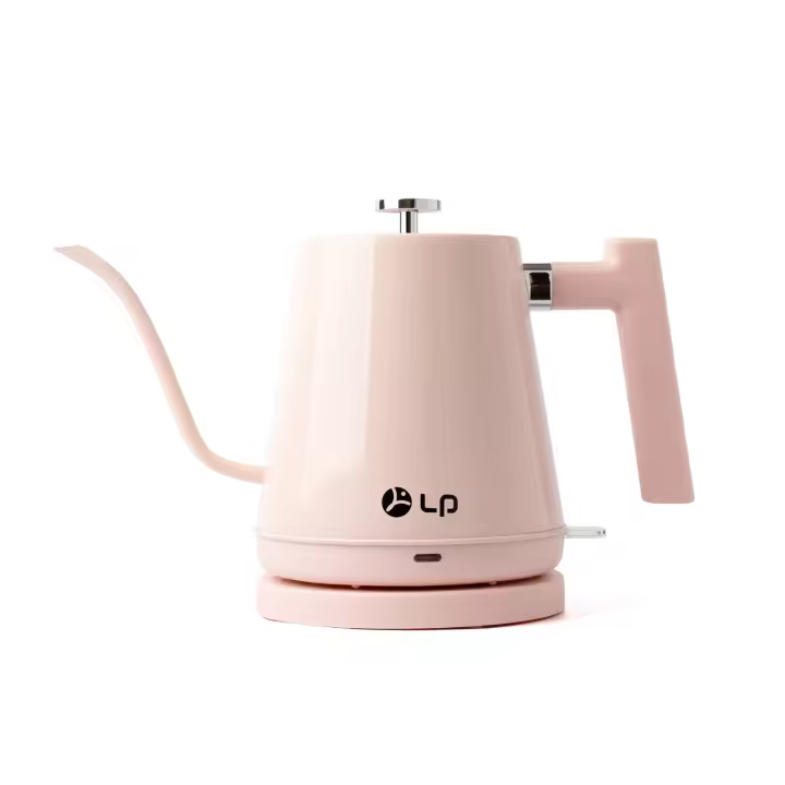 Hervidor Eléctrico de Cuello de Cisne, Tetera Portátil para Café de 1200W con Control Inteligente de Temperatura Constante, Hecha a Mano - 1