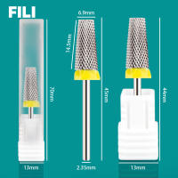 Broca Profesional Para Uñas 5 En 1 Cutter De Carburo De Tungsteno Accesorio Para Eliminar Esmalte De Uñas Y Gel UV Herramienta De Manicura - details 2
