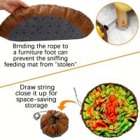 Pad De Olfateo Para Perros De Terciopelo Lavable Y Plegable Juego Lento De Alimentación Tapete De Entrenamiento Para Perros Interactivo - details 5