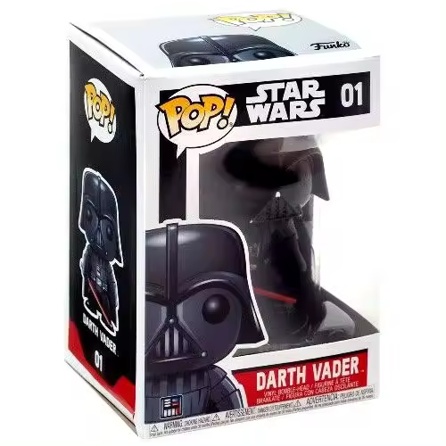 Figura Pop Star Wars Darth Vader-Figura de Vinilo Coleccionable - Idea de Regalo- Mercancia Oficial - Juguetes para Niños y Adultos - Movies Fans - Muñeco para Coleccionistas y Exposición - 1