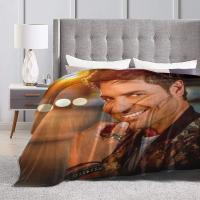 Manta De Viaje Flannel De Chayanne Puerto Rico Canciller Pop Cálido Y Suave Para Sofa Y Cama Diseño De Manta Regalo Para Adultos - details 0