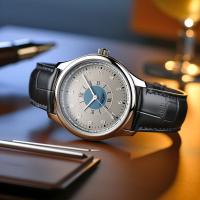 Reloj De Pulsera Para Hombre Marca Top Lujo Negocios Impermeable Reloj De Cuarzo Con Correa De Cuero Para Hombres Reloj De Manos Handsome 2025 Nuevo - details 2