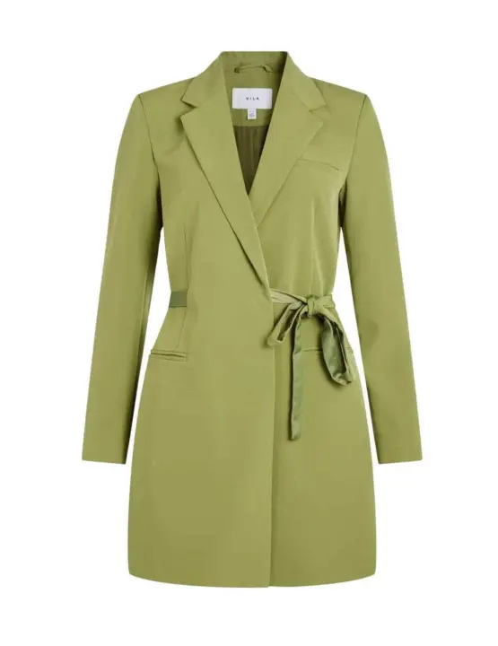 Vestido blazer Vila Mya verde para mujer - 1