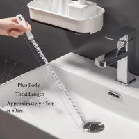 Cepillo De Limpieza Para Desagües De Tuberías Flexible Cepillo De Baño Para Eliminar Pelos Y Limpieza De Desagües Domésticos Herramienta De Limpieza De Cocina Y Baño - details 1