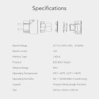 Enchufe Inteligente Matter Wifi 16A Medidor De Energía Control Remoto EU Enchufe Compatible Con Tuya Homekit Echo Alexa Google Home Smartlife - details 15