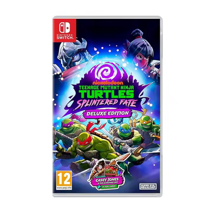 TEENAGE MUTANT NINJA TURTLES SPLINTERED FATE DELUXE EDITION SWITCH - Nuevo - España - Meridiem Games - PREVENTA - Lanzamiento 25/08/2025 - 1