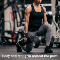 Guantes De Fitness Para Hombres Y Mujeres 2pcs Con Gancho De Elevación Y Correa Para Mano Soporte De Agarre Fuerte Para Entrenamiento De Fuerza En Los Brazos - details 7