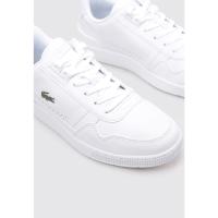 Lacoste MEN'S T-CLIP Deportivas Planas Hombre Blanco - details 1