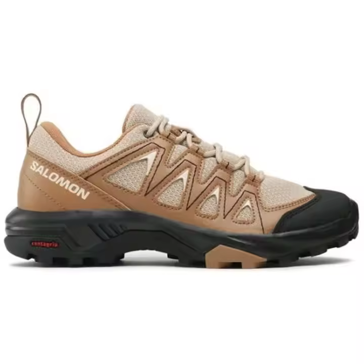 Zapatillas De Montaña Salomon X Braze Tostado/Gris Mujer - 1