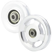 Aluminio Pulley De Fitness 90/115mm Accesorio De Entrenamiento De Resistencia Para Gimnasio En Casa Partes De Ejercicio - details 0