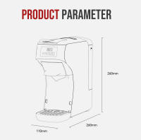 Hibrew H1b 6-En-1 Cafetera Capsulas Portatil , Cafetera Superautomatica Tanque De Agua De 600 Ml, Cafetera Express 19 Bares, Modo FríO/Caliente, Indicador Led, Para CáPsulas Kcup/Nes/Dg/Polvo De Espresso, Color Beige - details 20