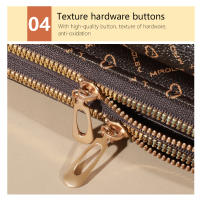 Bolso Cruzado Para Mujer Chic Con Espacio Para Teléfono Móvil Y Ranuras Seguras Para Tarjetas Estilo Casual Con Decoración Geométrica - details 4